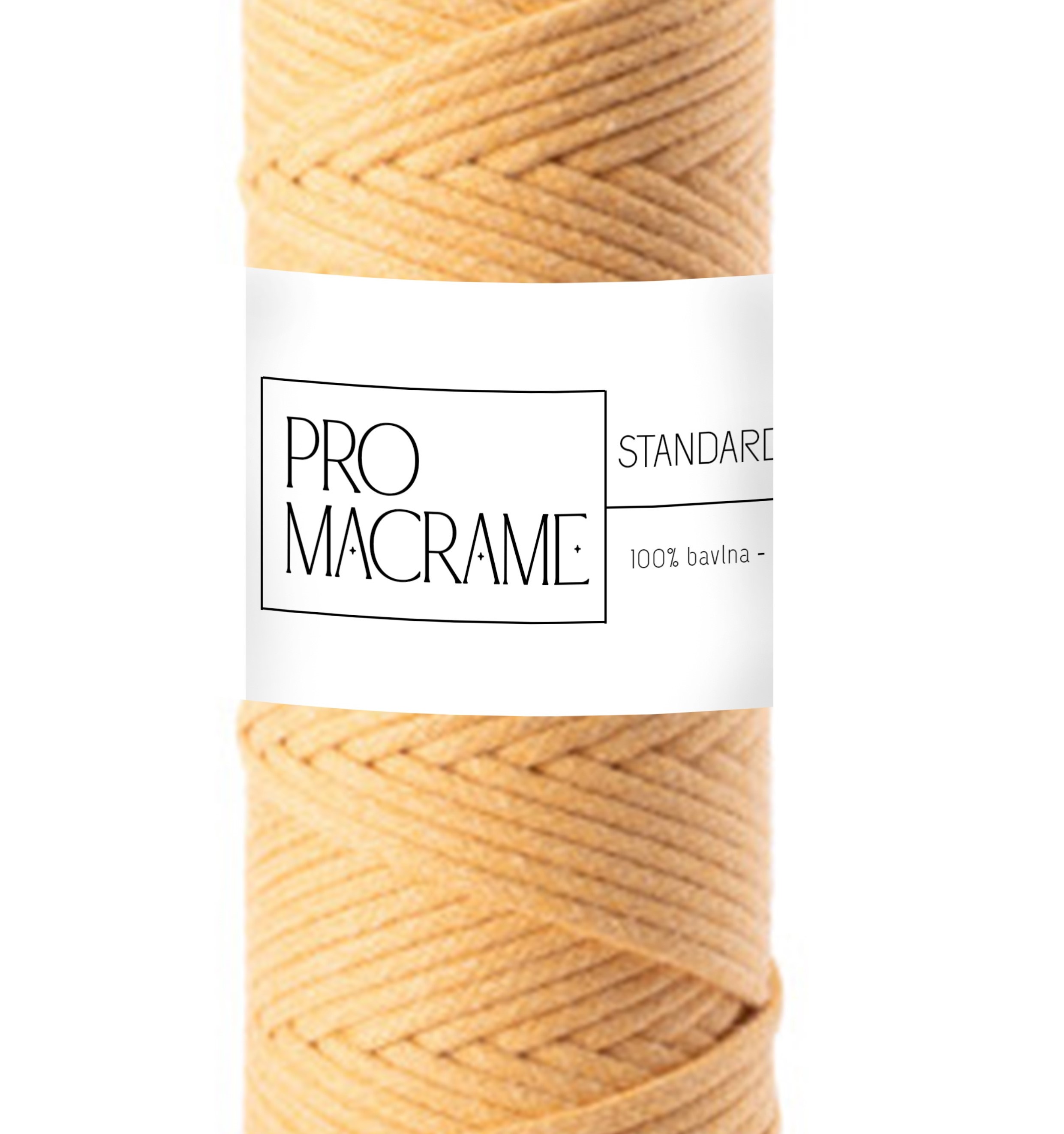 Šňůry splétané - ProMacramé 5mm