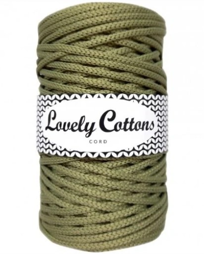 Polyesterové splétané šňůry - Lovely Cottons 5mm