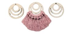 Macrame náušnice