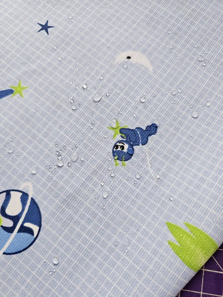 Voděodolné plátno -modré