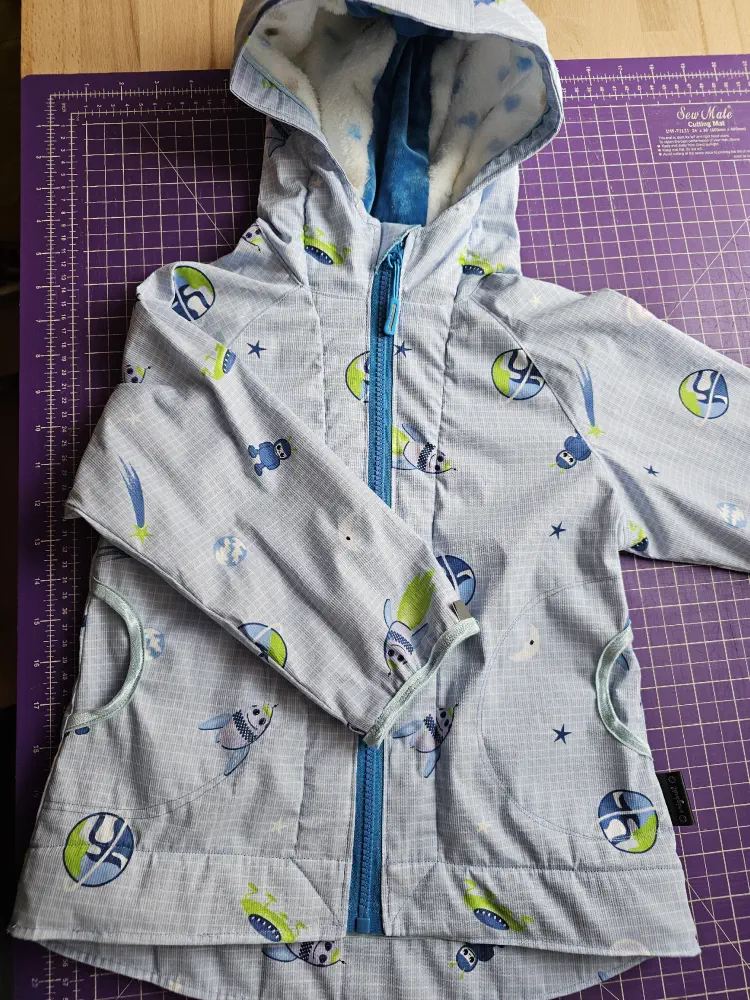 Voděodolné plátno -modré