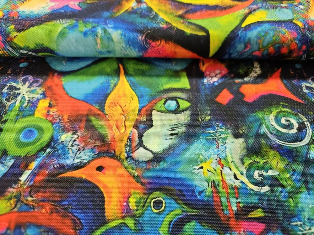 Kočárkovina malovaný obraz