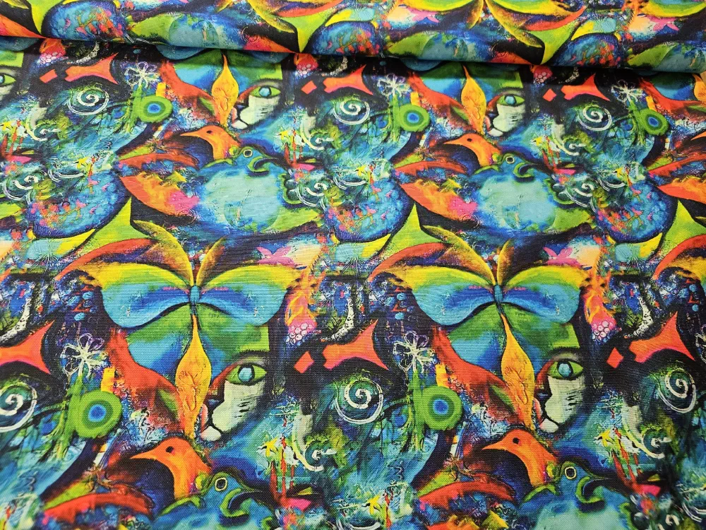 Kočárkovina malovaný obraz