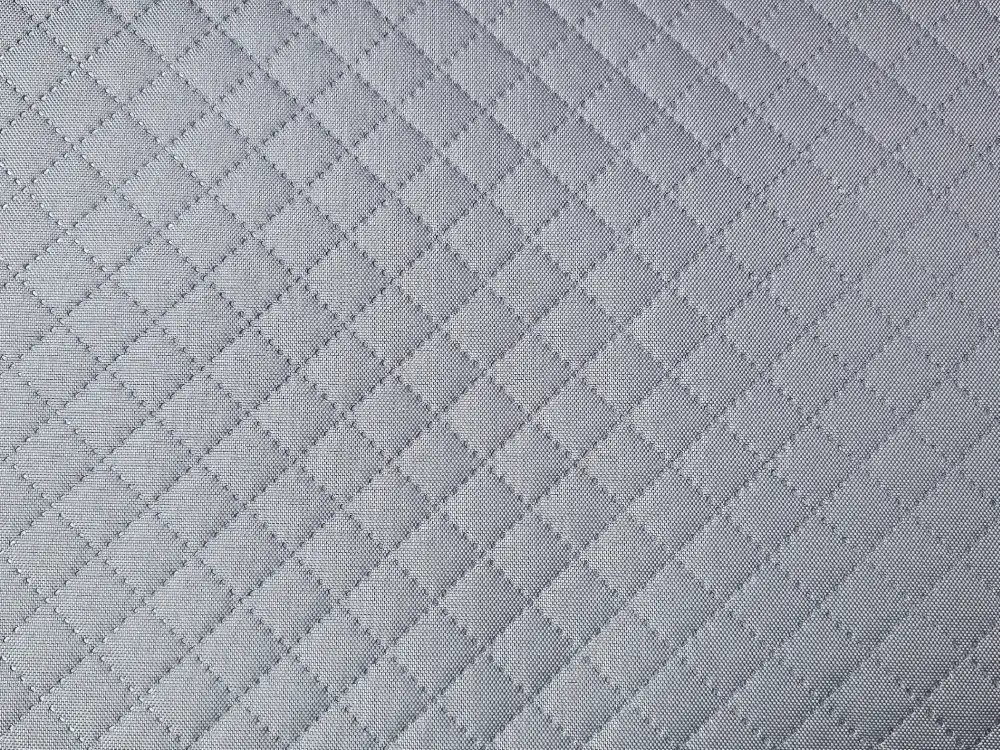 zateplená kočárkovina šedá