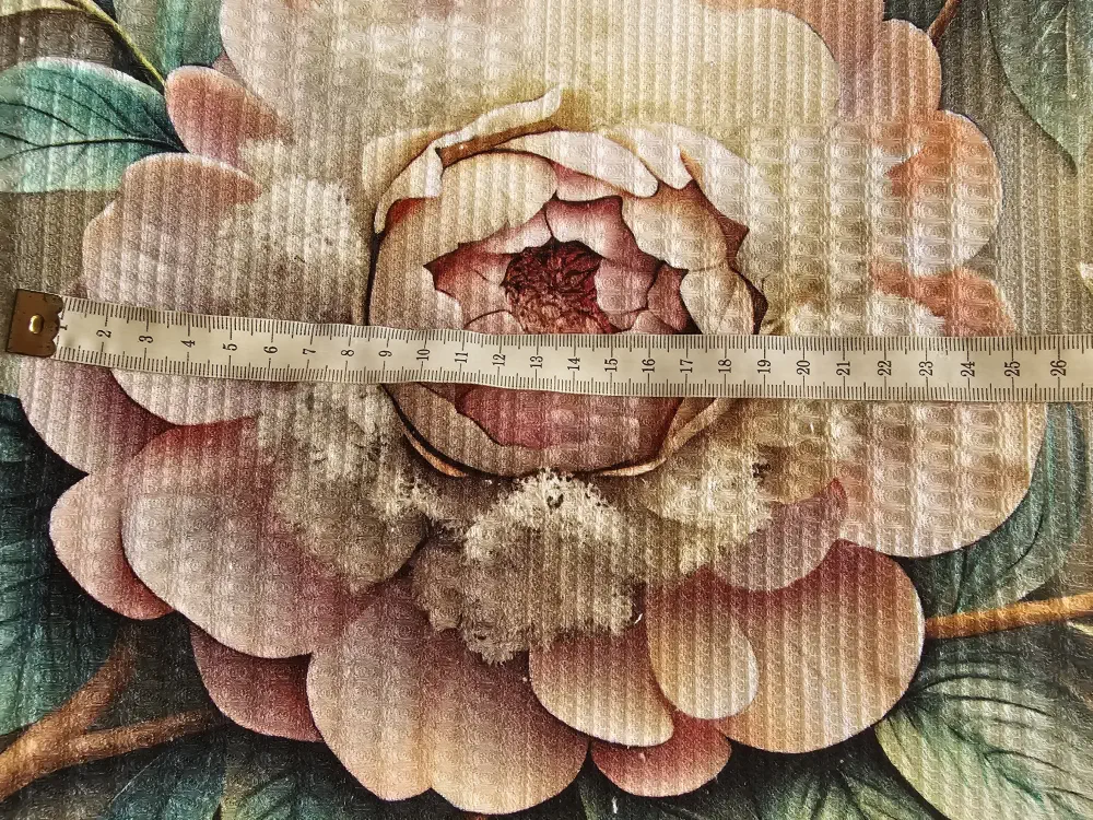 Vaflovina Pivoňky - romantické květy