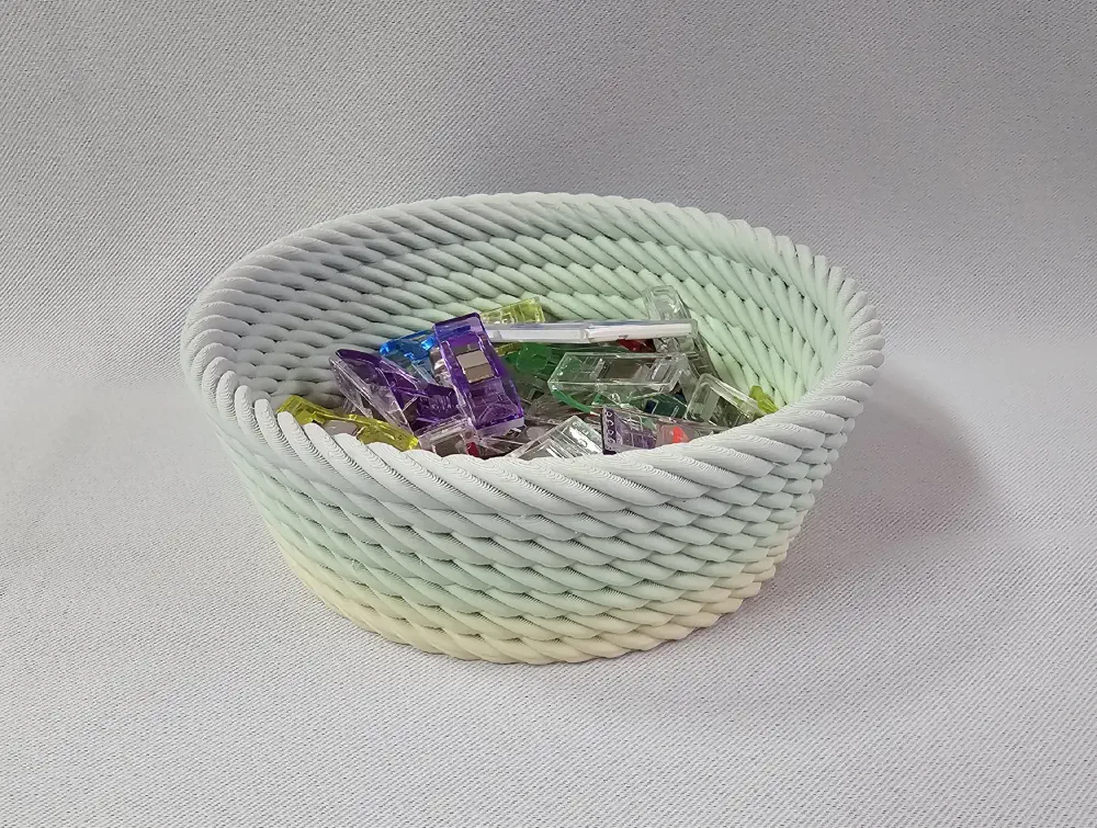 Designový košíček Fénix – velikost S, pastelový přechod