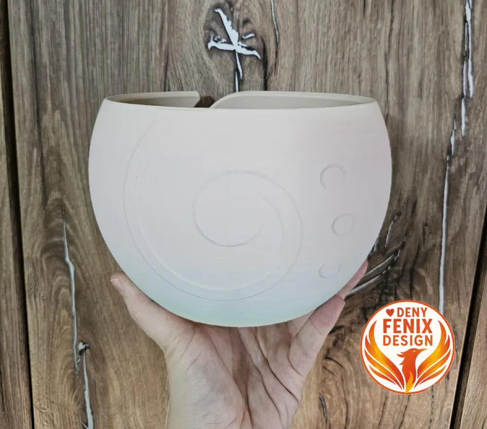 Velká šátková miska – pastelové přechody