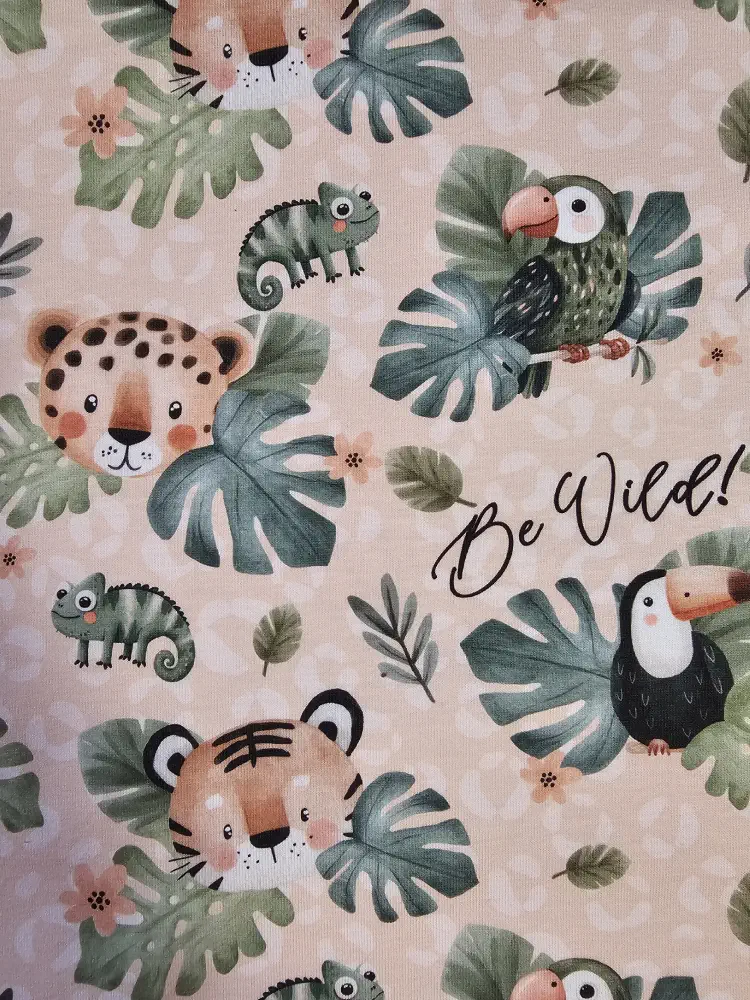 Bee wild meruňková barva- vzor