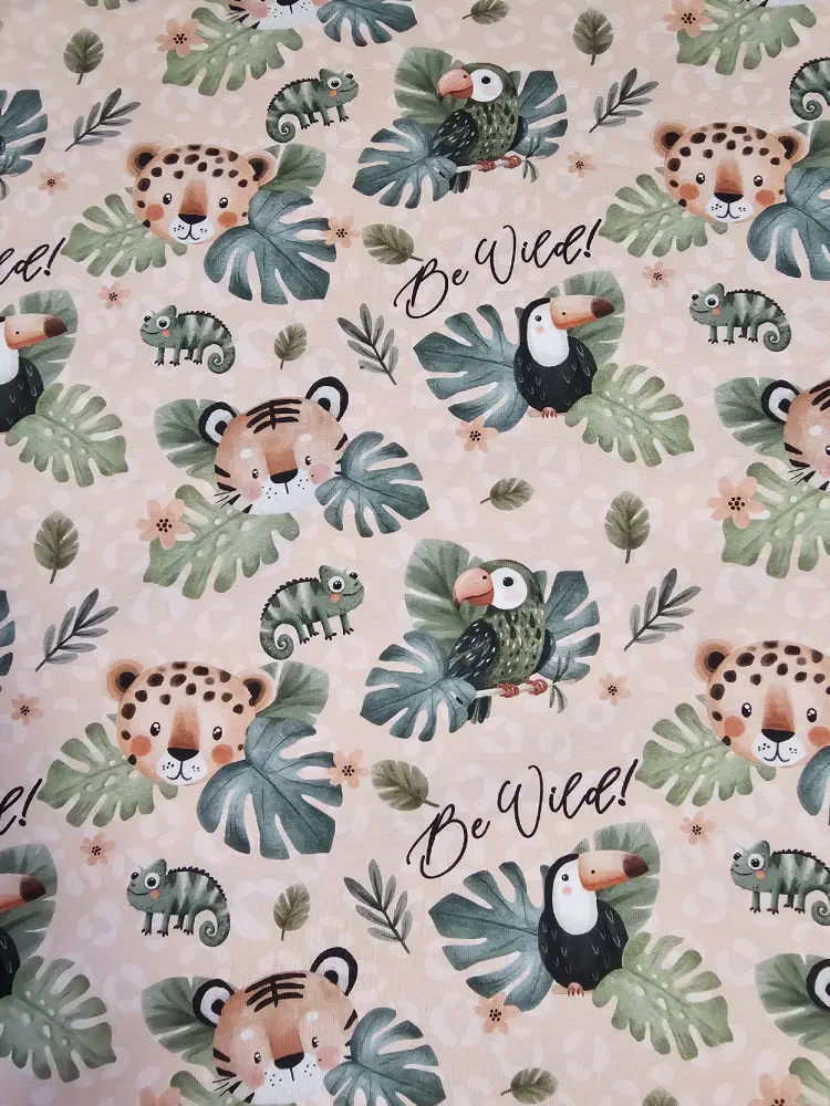 Bee wild meruňková barva- vzor