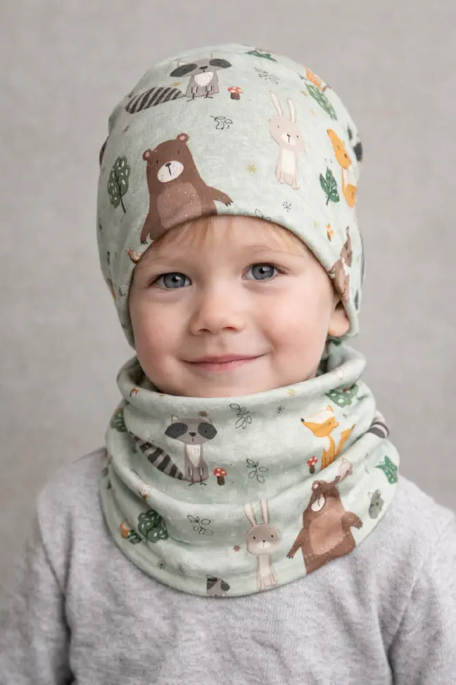 Lesní zvířátka- vzor