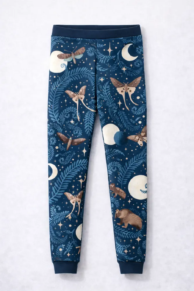 Noční můra modrá  - vzor