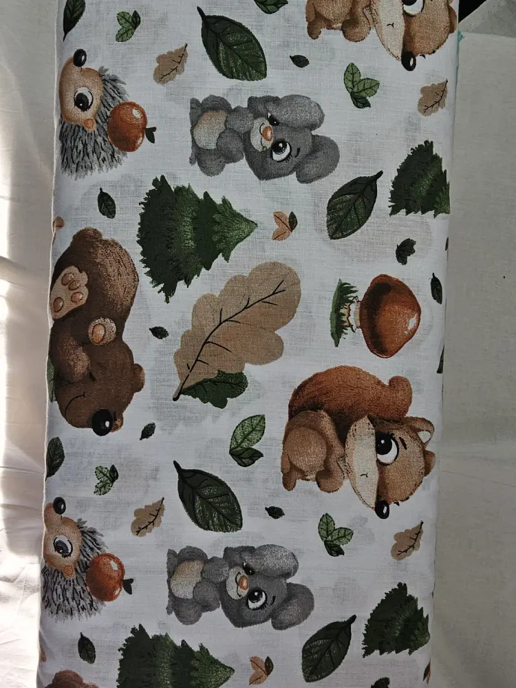 Plátno lesní zvířátka