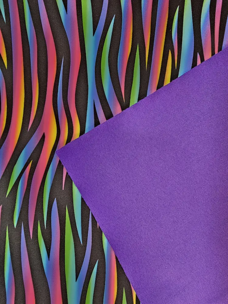 Softshell vlnky neonové