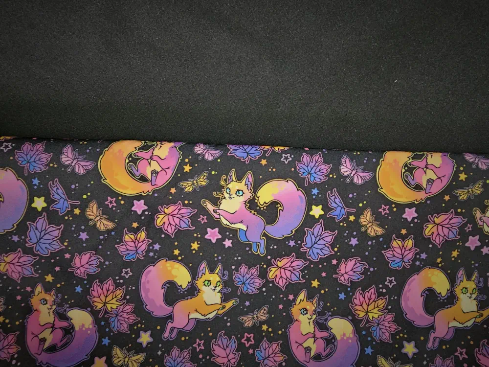 Softshell lištičky neonové