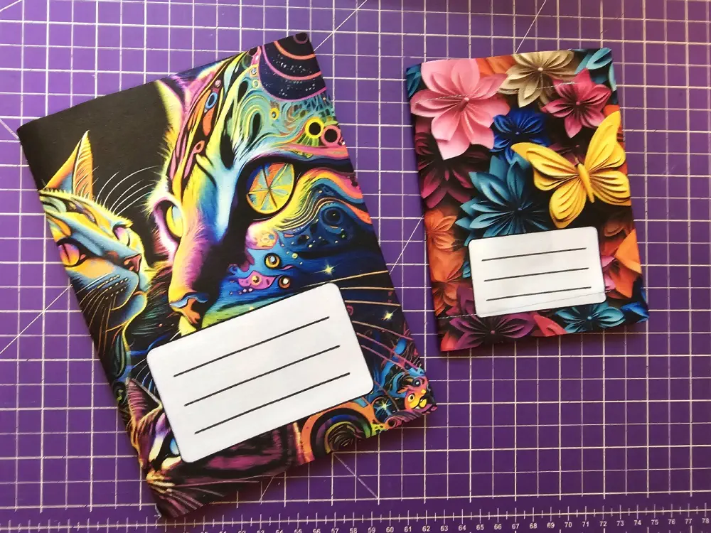 Panel na notýsek Motýl na květech