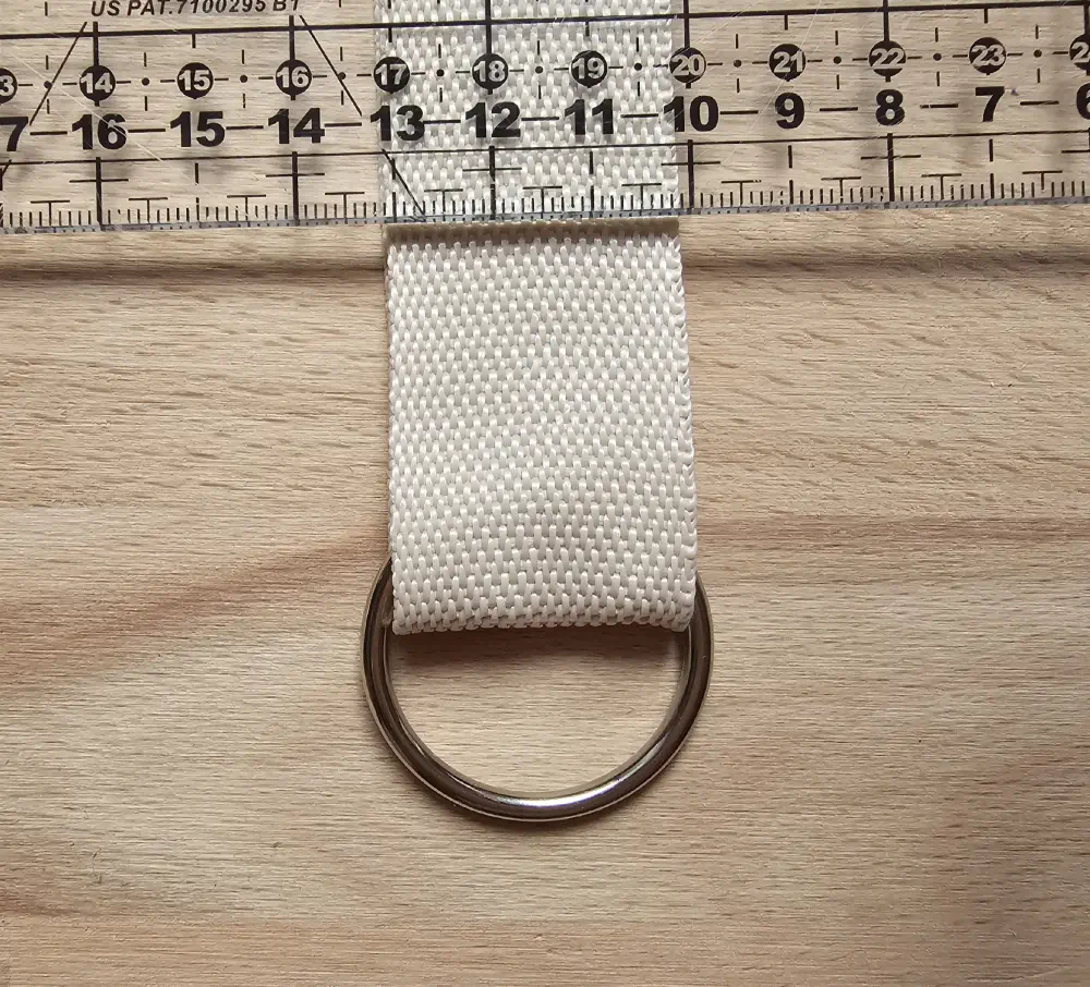 Kovový kroužek nikl 3,5 cm