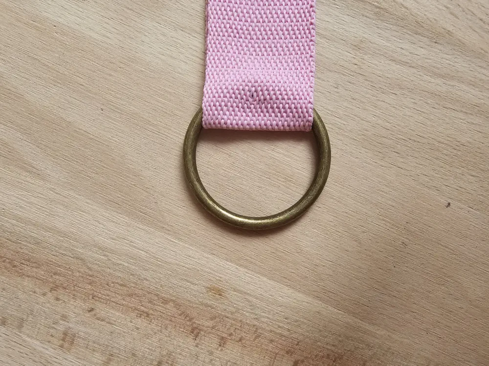 Kovový kroužek 3,5 cm staromosaz