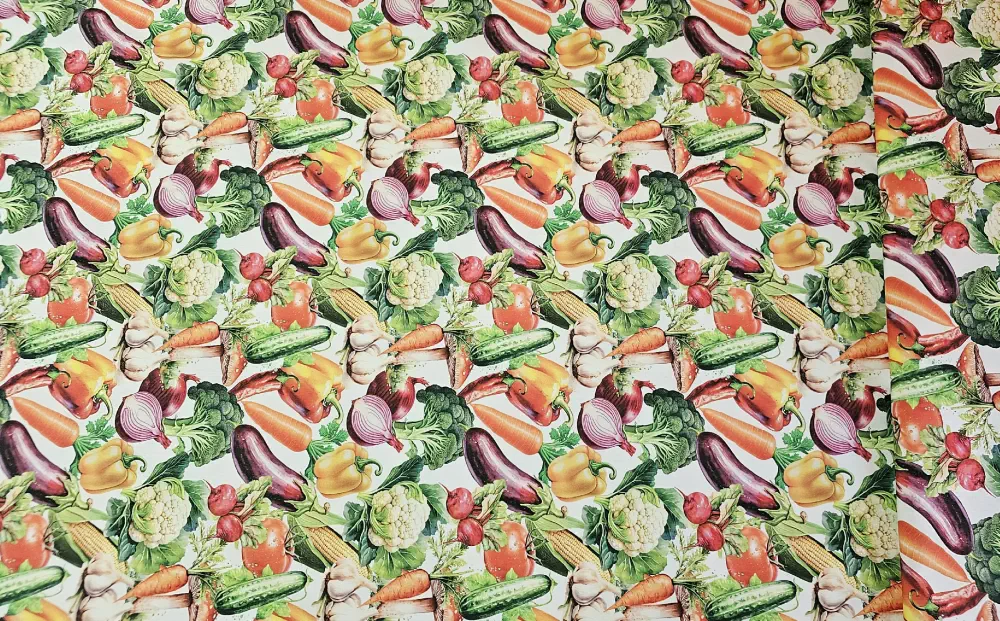 Plátno zelenina mix