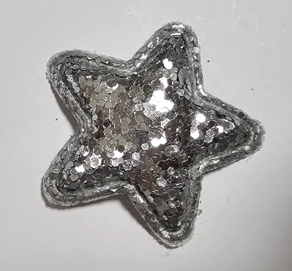 Aplikace hvězdička s glitry