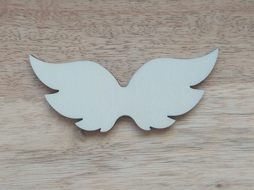 Křídla pro macramé anděla, 8 cm - č.31