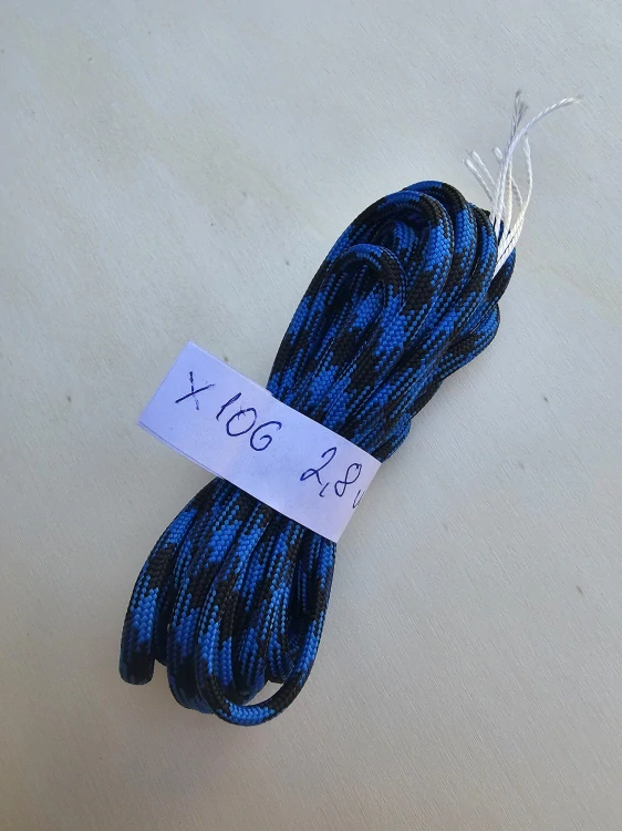 PARACORD 550 -X106- modrá- ZBYTEK 2,8 m