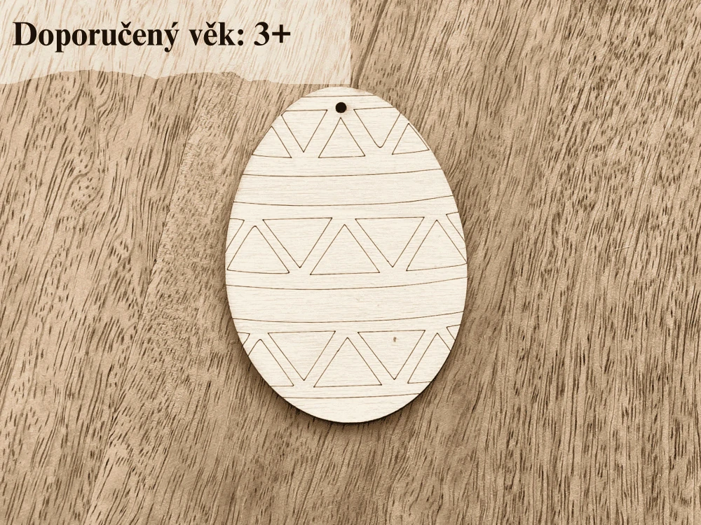 Vajíčko k dotvoření -8 cm