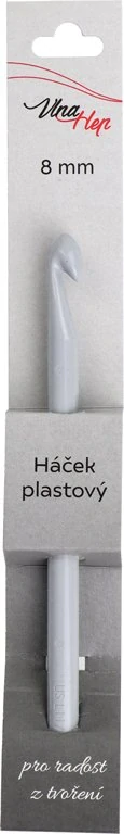 Háček plastový vel.8