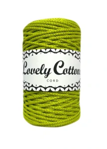 Polyesterová šňůra Lovely Cottons 1,5mm - LIME