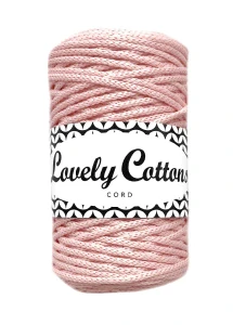 Polyesterová šňůra Lovely Cottons 1,5mm - Pudrová