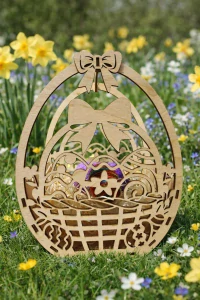 Velký velikonoční košík
