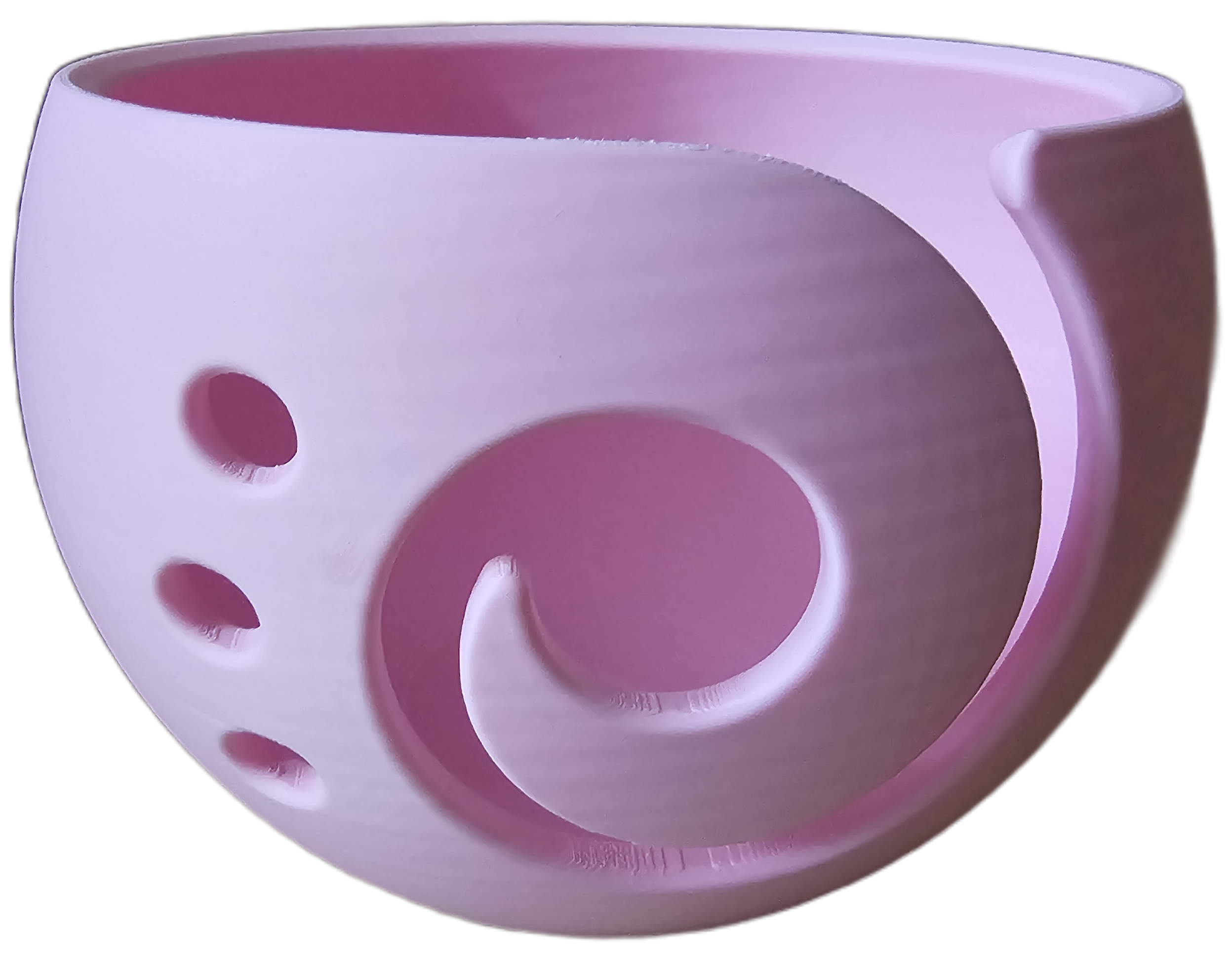 Háčkovací miska na přízi vel. L – růžová Candy Pink