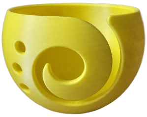 Háčkovací miska na přízi vel. L – Mango sorbet - žlutá
