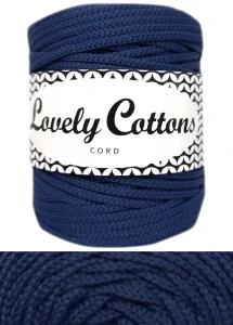 Polyesterová šňůra Lovely Cottons 3mm - Jeansová