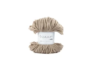 Bavlněná šňůra MILA 5mm - Béžová světlá