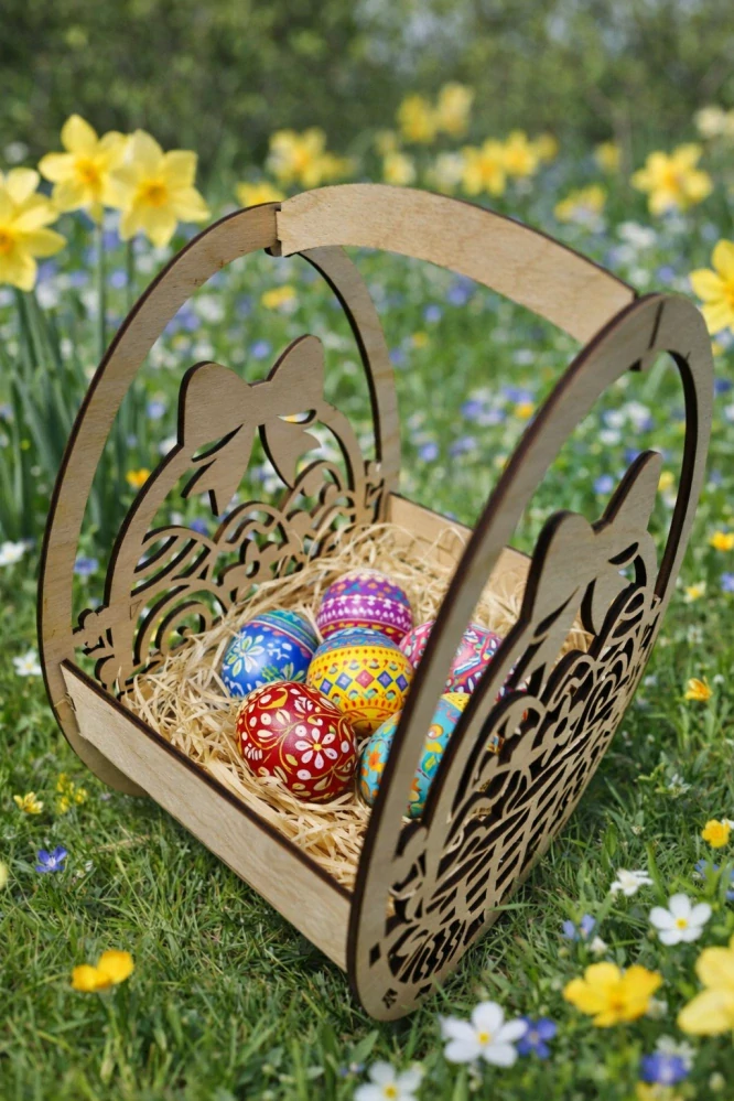 Velký velikonoční košík