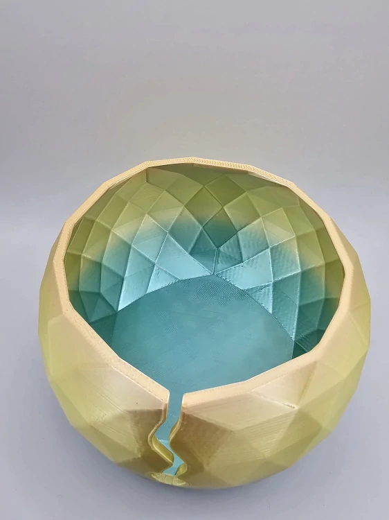 Miska na přízi S – Teplá laguna