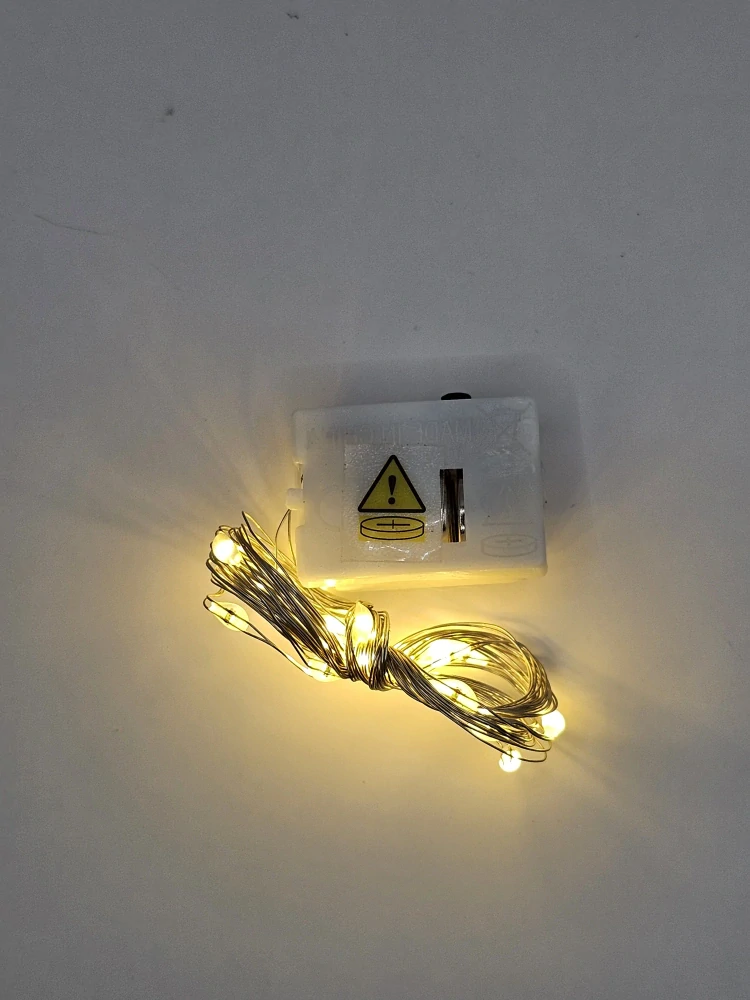 LED světelný drátek 2m, dekorativní světélka