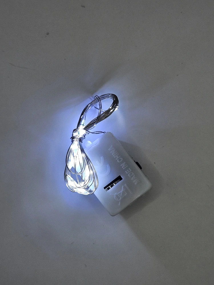 LED světelný drátek 1m, dekorativní světélka