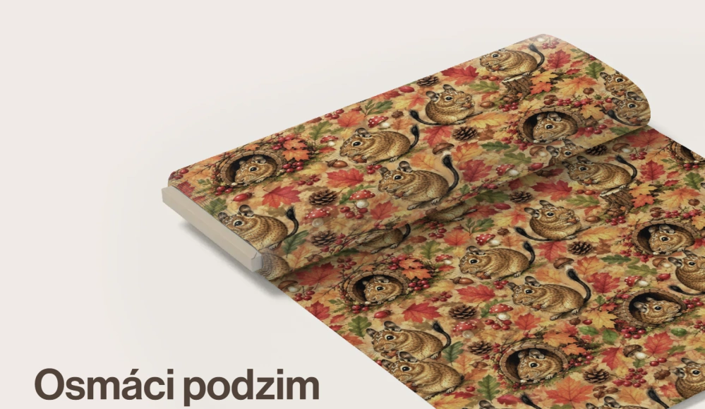 Osmák degu podzim