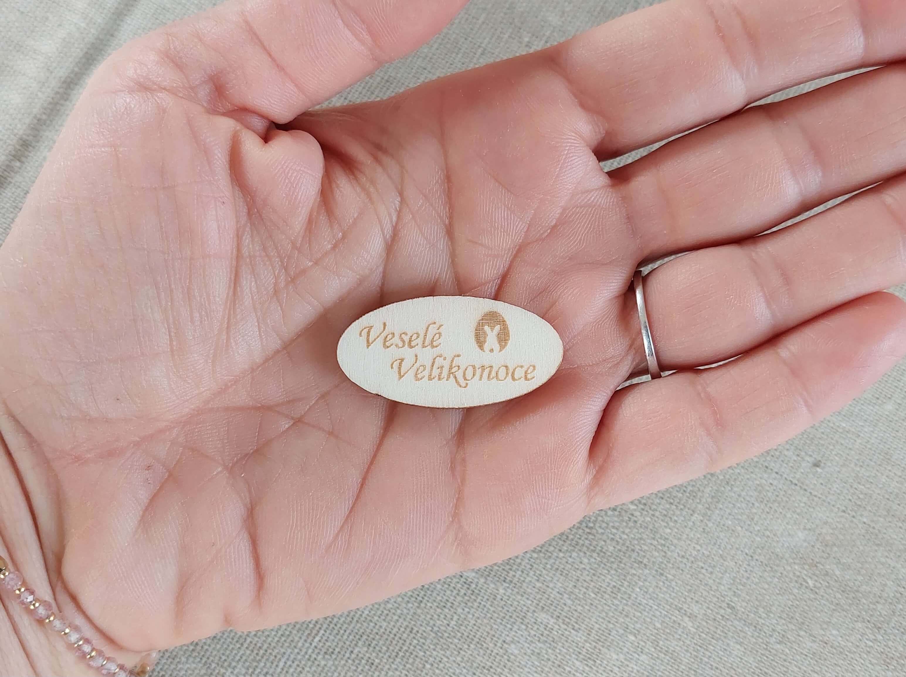 Dřevěný výřez VELIKONOCE 1