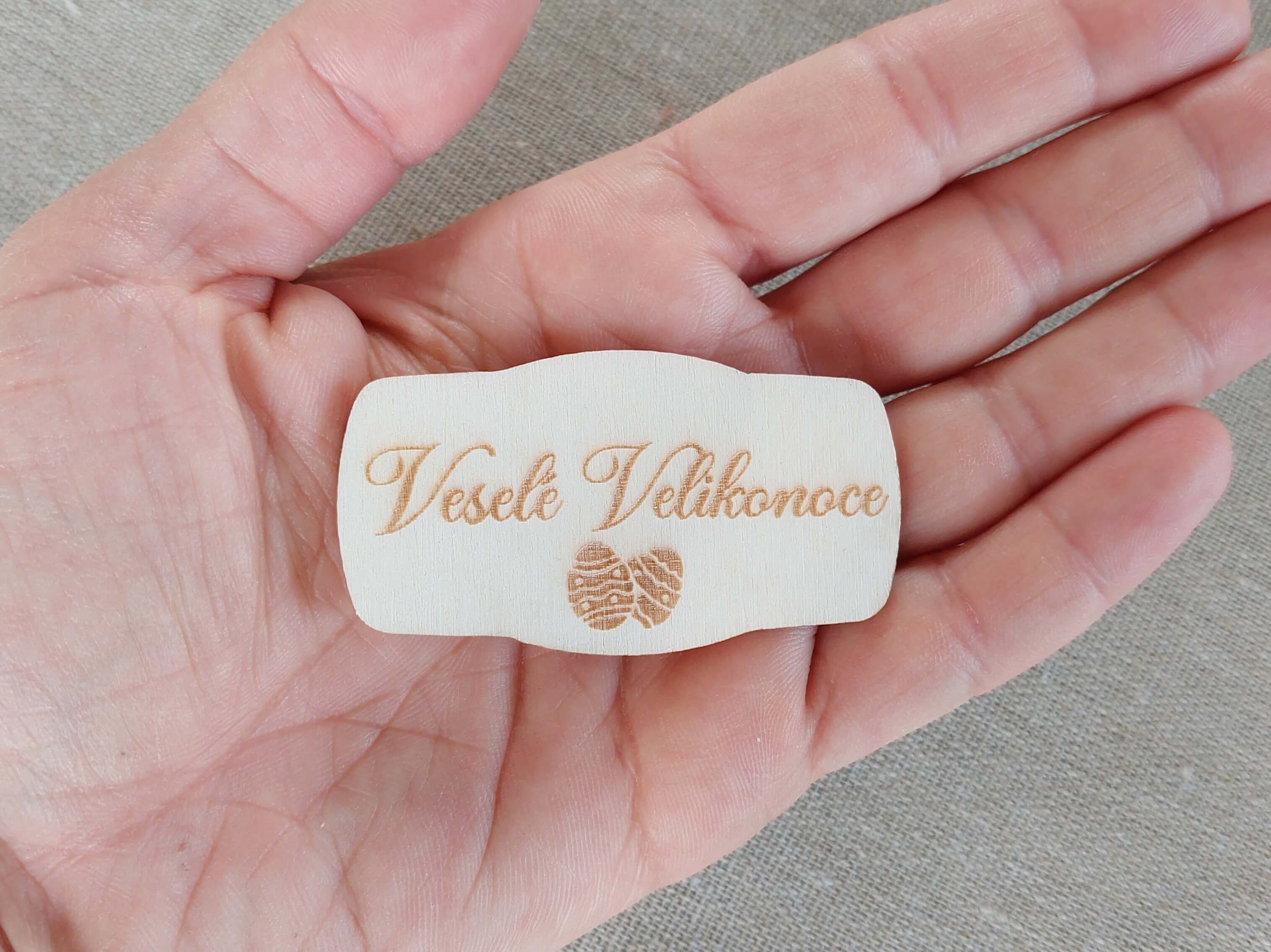 Dřevěný výřez VELIKONOCE 2