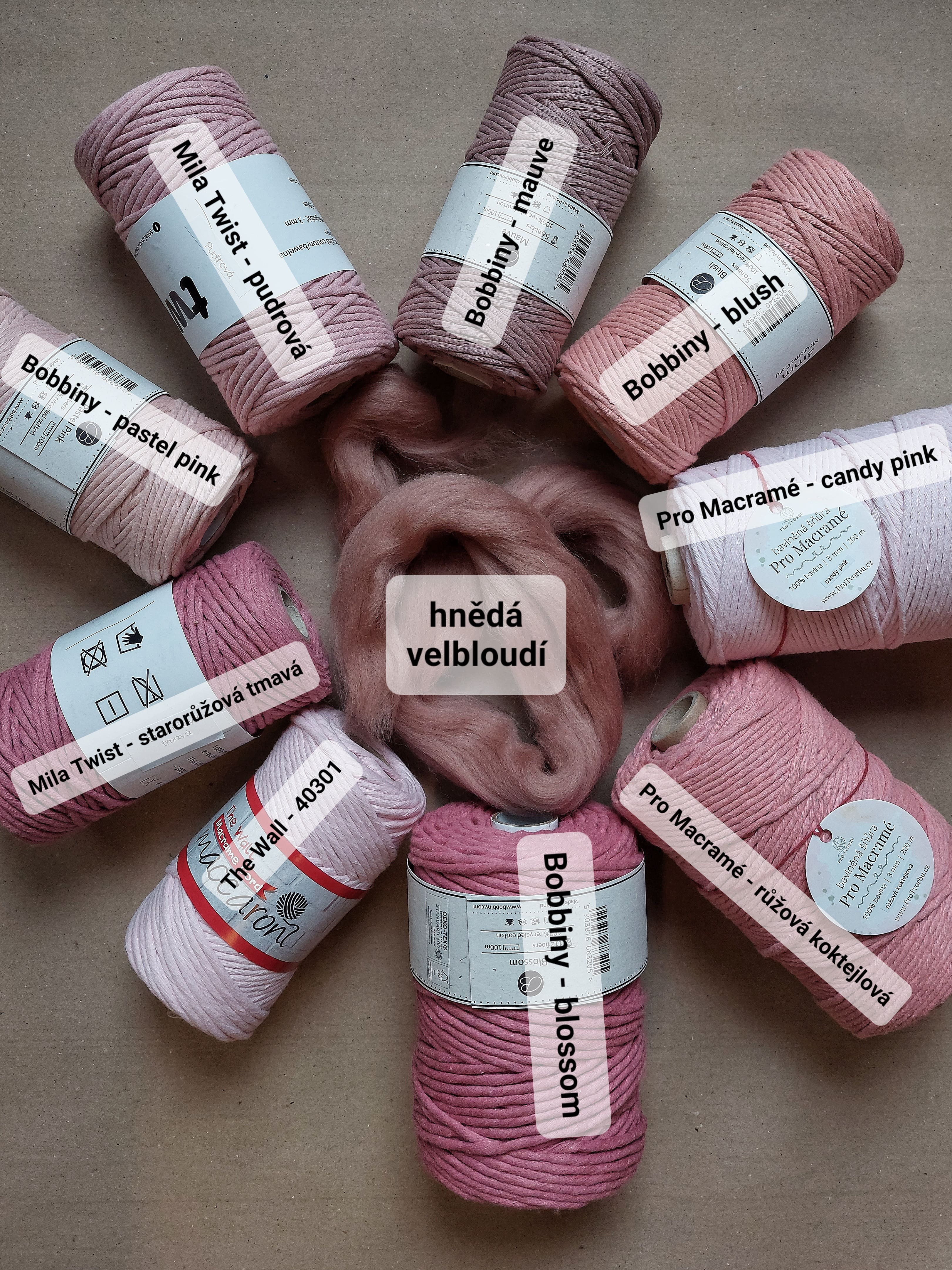 Ovčí rouno česané 20 g - hnědá velbloudí