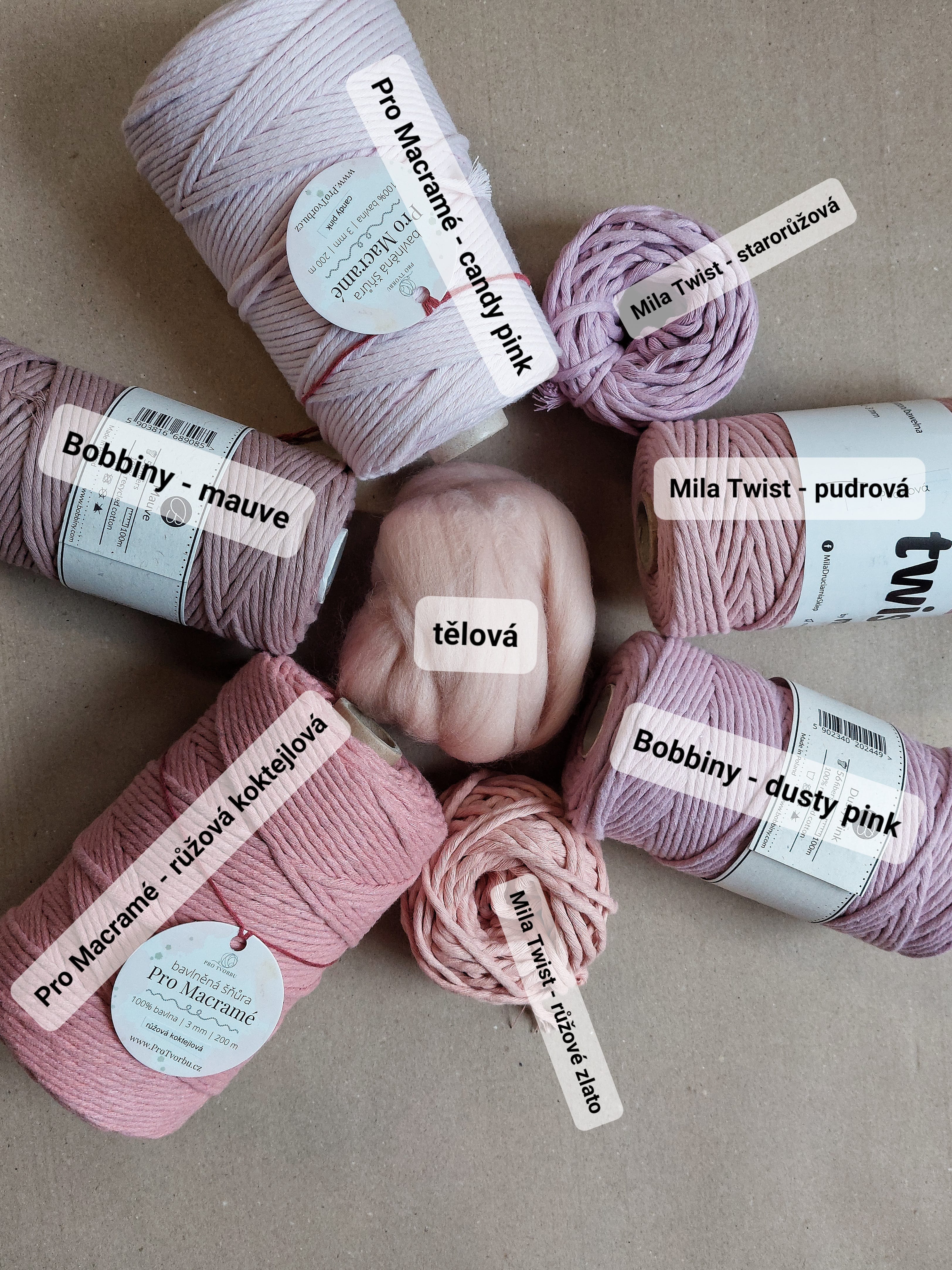 Ovčí rouno česané 20 g - tělová