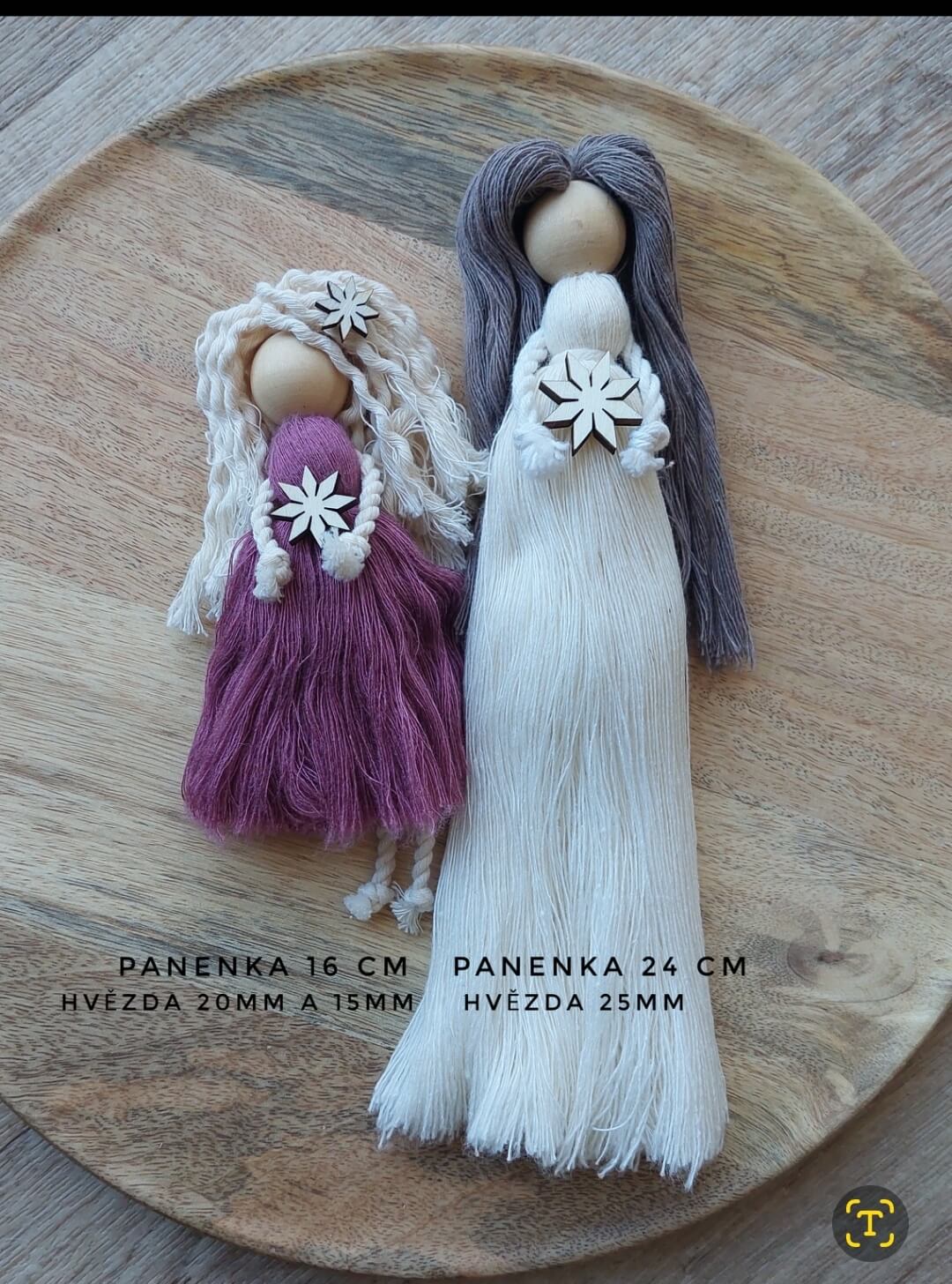 Dřevěná vločka 4