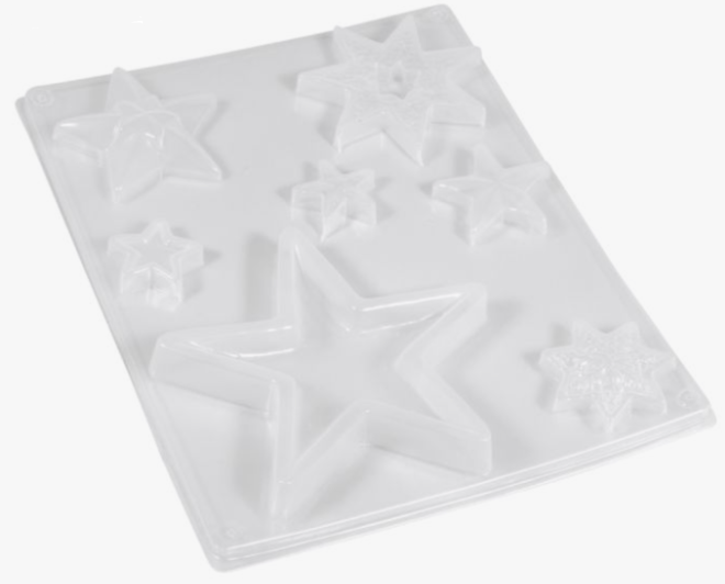 Forma na kreativní beton - hvězdy