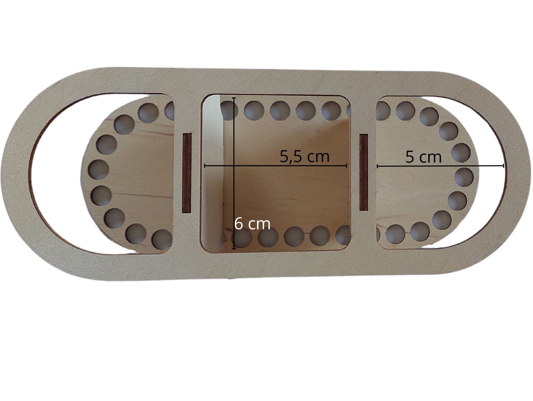 Dno a organizér pro háčkovaný košík – 20 x 8 cm