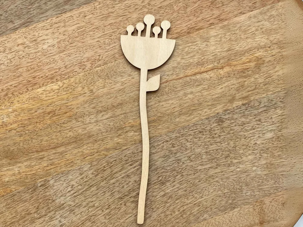 Květina k dotvoření - 10cm