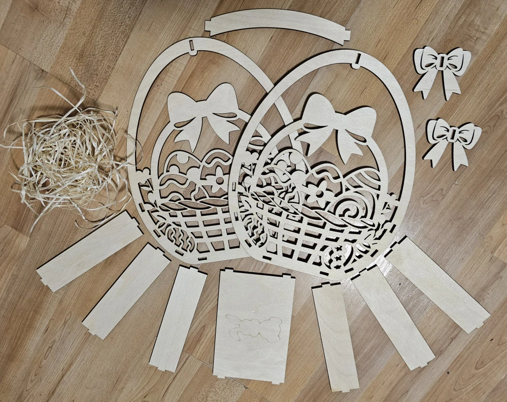 Velký velikonoční košík