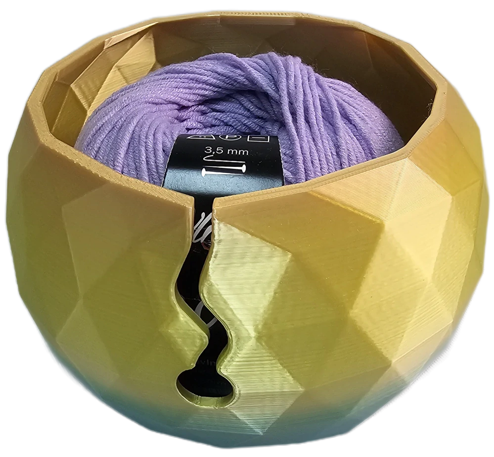 Miska na přízi S – Teplá laguna