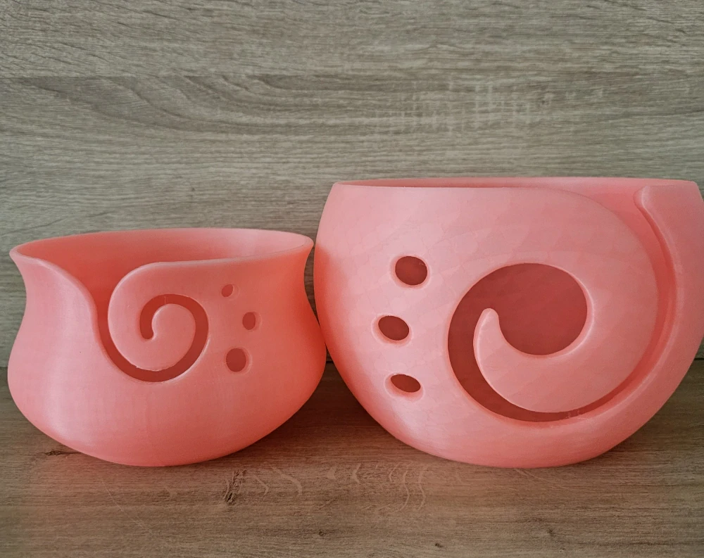 Velká šátková miska L – Neon Coral
